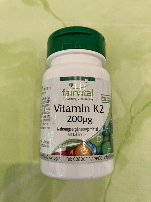 Vitamin K2 200µg 60Tabletten